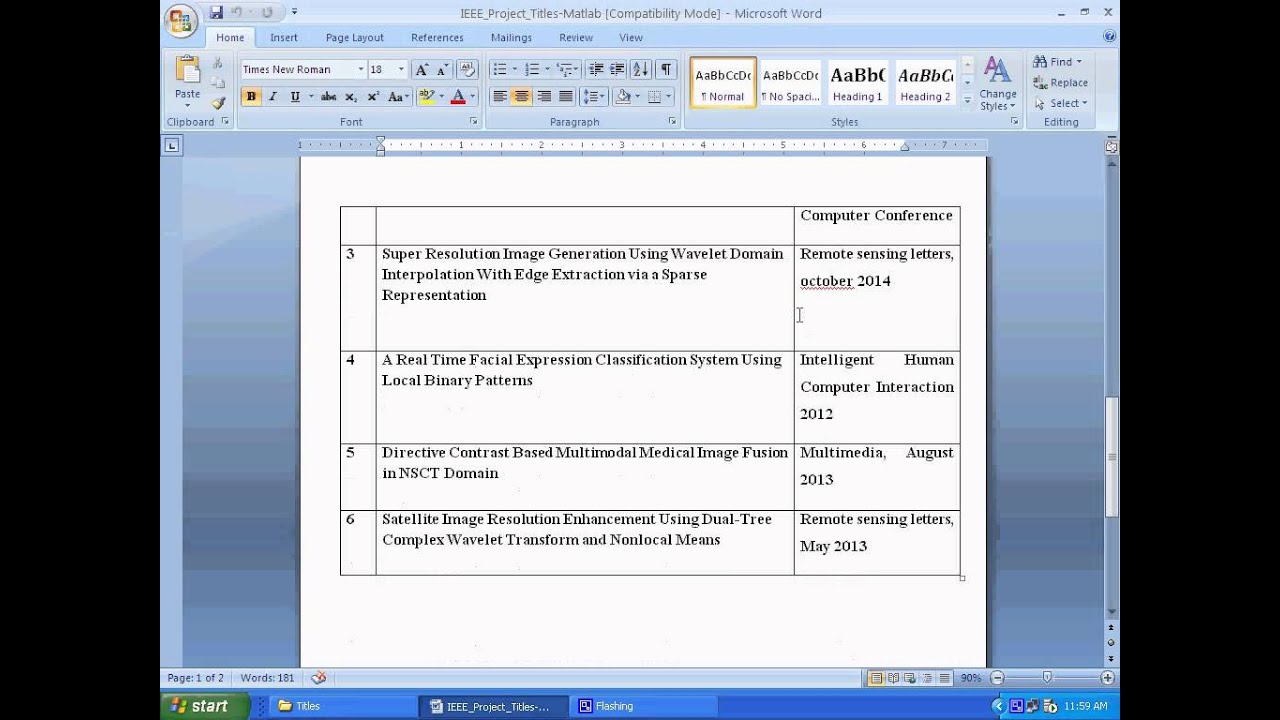 matlab projects