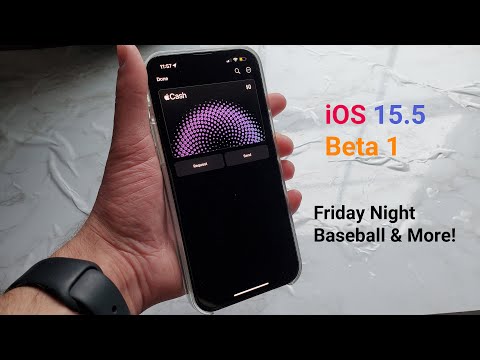 iOS 15.5 Beta 1: Friday Night Baseball and More!