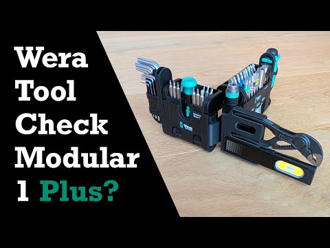Wera Tool Check Modular 1 Addon for Rapidaptor, Knipex Cobra XS & LED (Brennenstuhl, Warsun, Klarus)