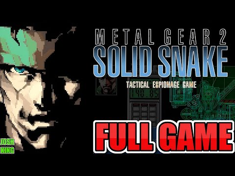 Metal Gear 2: Solid Snake (MSX) – Full Game No Deaths | Stealth Perfection!