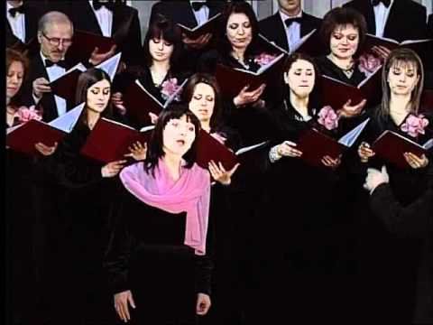 24.Corul Moldova - Ave Maria de Luigi Luzzi. Solo Gabriela Tocari, dirijor - Valentin Budilevschi.