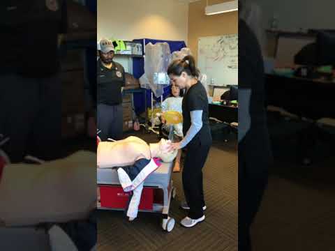 Ventilations on Laerdal Resusci Anne