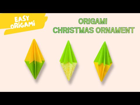 How to Make a Triangle Origami Gift Box Easy DIY Paper Craft