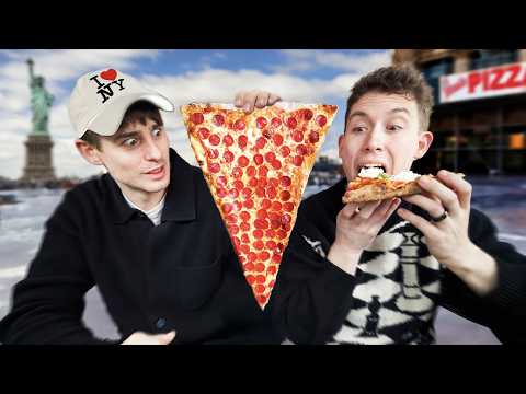 Brits try the Best Pizzas in New York!