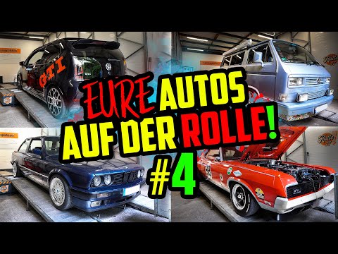 Es wird LAUT! / 5.8L V8 Schalter! - Prüfstandstag Halle77 - MARCO nimmt EURE Autos ran!