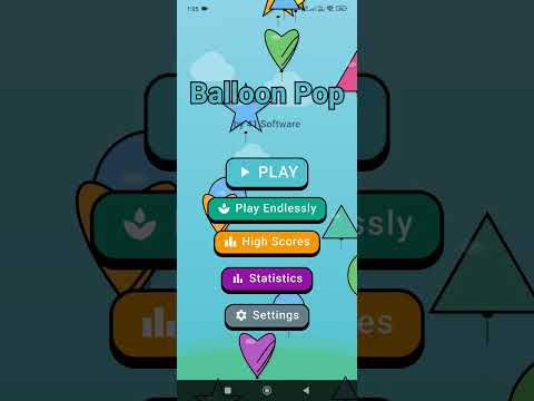 Balloon Pop: Colorful for Kids
