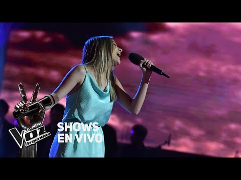 Live Shows #TeamTini: Isabel Aladro canta "The climb" de Miley Cyrus - La Voz Argentina 2018
