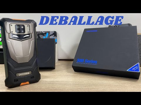 Doogee S88 Plus, déballage et prise en main avant Test