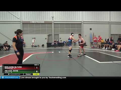 160 Lbs Placement Matches (8 Team) - Benjamin Blyveis, Michigan Red Vs Michael Bone, Texas B 078d