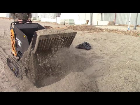 Motocarriola Cingolata KatoImer Carry 107 Benna Grigliata Pulizia Spiagge - nuova da Giordano Cairo