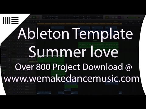 Free Download Summer Love Ableton Project-MAGNETRiXX
