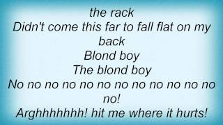 Marc Almond - Blond Boy Lyrics