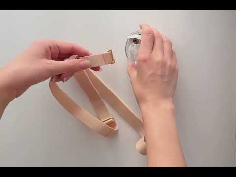 How to use CANDYMISHKA two straps chastity cage support belt