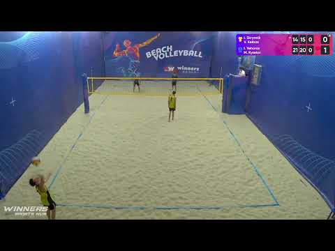 09:55 I. Skrynnik / V. Kelbas - I. Yehorov / M. Kyselov 25.07.2022 | Winners Beach Volleyball