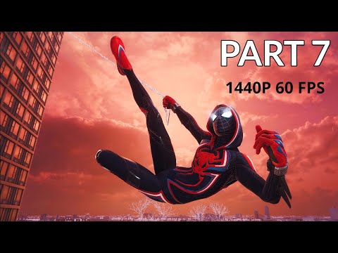 MARVEL'S SPIDER-MAN MILES MORALES 100% Walkthrough Gameplay Part 7 No Commentary (PC - 1440p 60FPS)