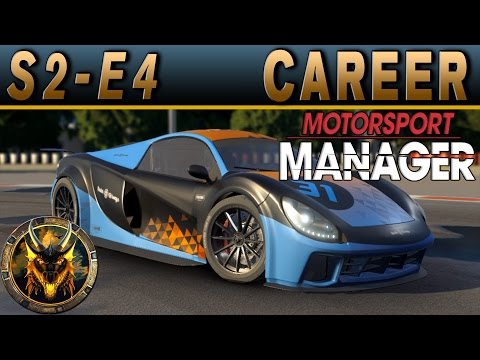 Motorsport Manager GT Career Mode S2E4 - OUR LUCK MAY HAVE RUN OUT!
