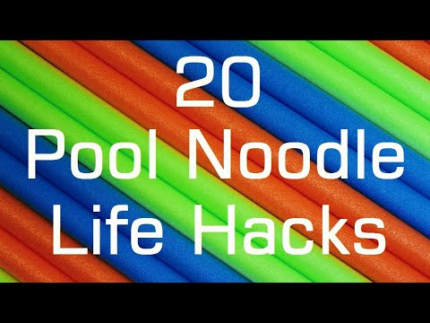 20 Pool Noodle Life Hacks Video