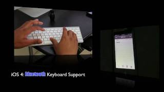 iOS 4: Bluetooth Keyboard support  with the iPhone