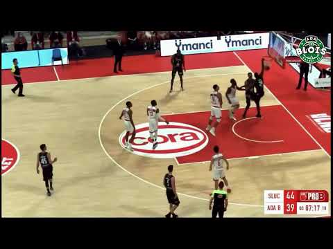 Dunk Mbaye Ndiaye - SLUC Nancy vs ADA Blois Basket 41 - 24-10-20