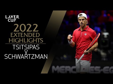 Stefanos Tsitsipas v Diego Schwartzman Extended Highlights | Laver Cup 2022 Match 2