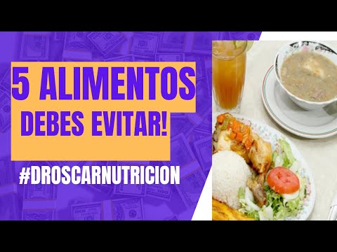 5 alimentos a evitar
