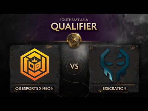 OB.Neon vs Execration Game 1 - TI10 SEA Qualifiers: Lower Bracket R4 w/ Ares_HD & Danog