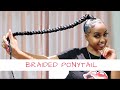 View 19 Ponytail Braids Hairstyle With Weave