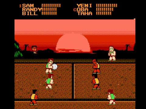 Super Dodge Ball NES