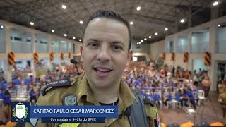 340 alunos em Irati participam da formatura do Proerd
