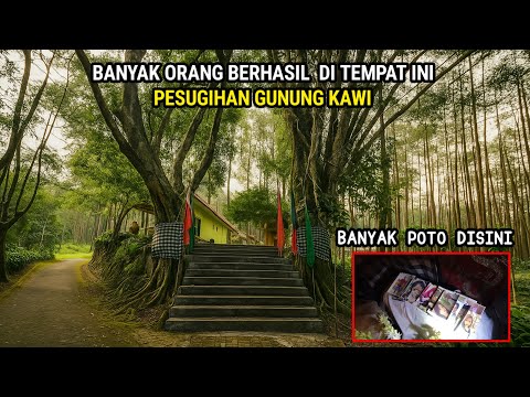 IT'S TRUE‼️GUNUNG KAWI, A PLACE OF PESUGIHAN, MANY PEOPLE ARE SUCCESSFULLY COME HERE IN EAST JAVA