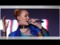 Iggy Azalea Wears Red Top With Sexy Cut Outs Covers Herself With Only Her Arms And Giant Sleeves