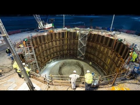 This Is How Underwater Structures Are Built. Japan's Incredible Bridge Construction Technology