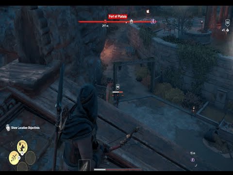 Assassin's Creed Odyssey: Stealth Kills Gameplay - Fort Clearing Assassin Build
