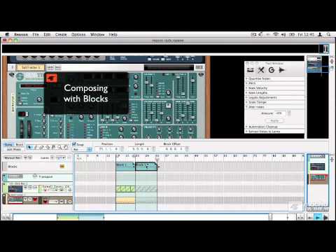Reason 6 101: Quick Start Guide - 3 Blocks