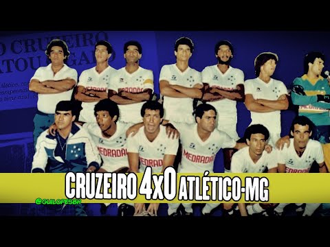 Cruzeiro 4x0 Atlético-MG - 1984 - Campeonato Mineiro