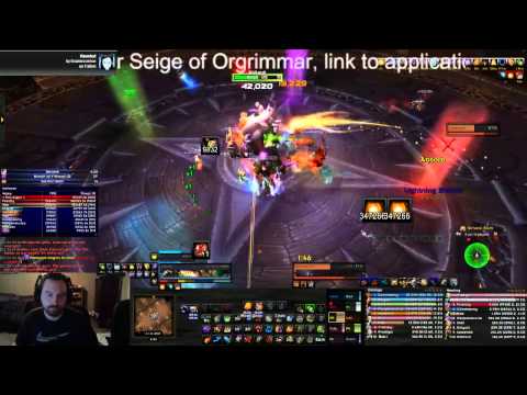 Malkorok 10 Man Normal - Siege of Orgrimmar - Enhancement Shaman POV