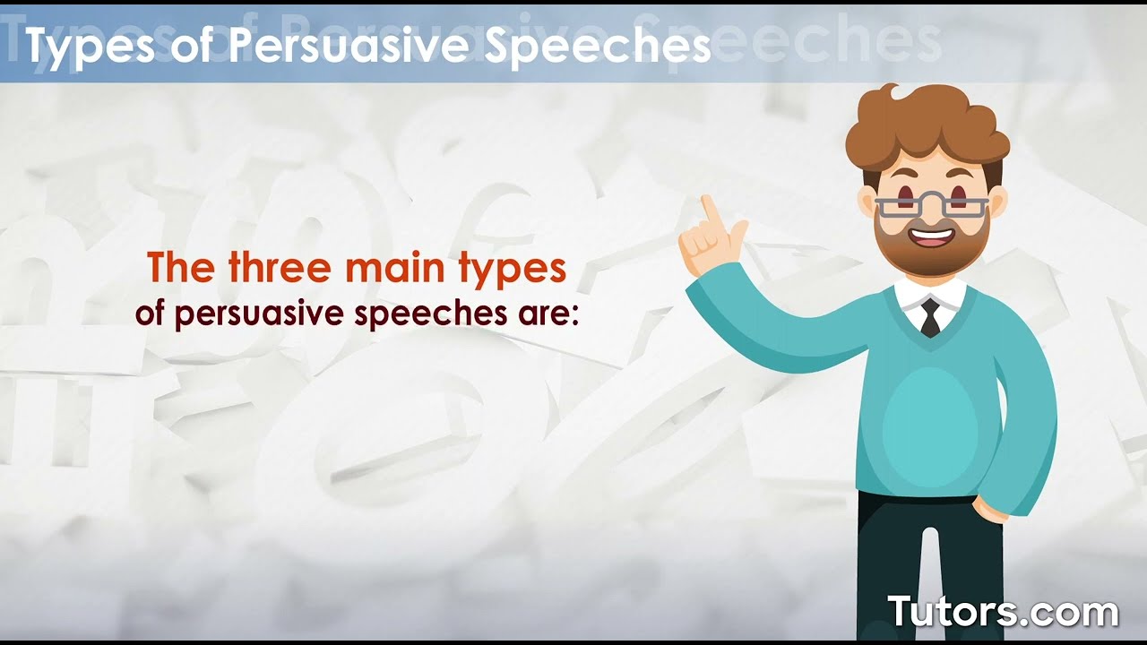 Persuasive Speeches | Types, Topics, and Examples