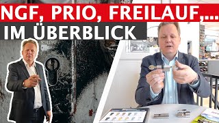 NGF, Prio, Freilauf, Schließnase, Färbung bei Schließzylindern... Hä?! | FELGNER klärt auf