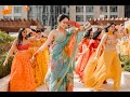 Vinay & Neha #ViNeh | Fun Bridal Mehendi Entrance with Bridesmaids | Mileya Mileya | Bollywood Dance