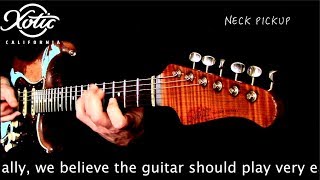 Video thumbnail for Xotic XSC-1 California Classic Guitar by Mike Hermans
