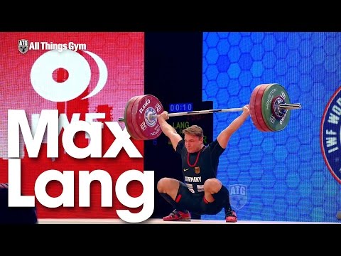 Max Lang 150kg Snatch 189kg Clean & Jerk 2015 World Championships