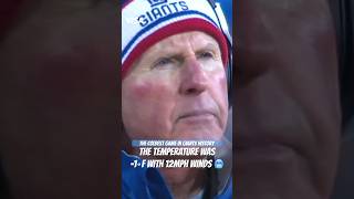 The coldest game in Giants history 🥶 #shorts #nygiants #nfl #archive #throwback #football #giants