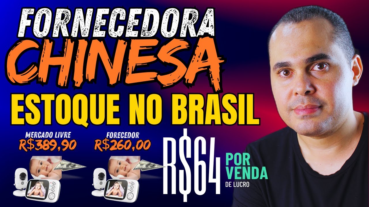 Até R$64 por venda! Fornecedor Chinês com ESTOQUE NO BRASIL Produtos mais vendidos no Mercado Livre