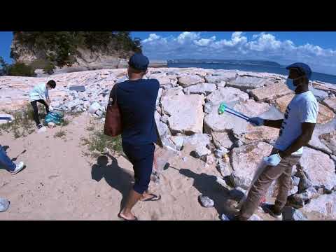 国連FAO公式プログラムYUNGA Japan主催　海岸清掃イベント -Battle For Ocean !! in淡路島 #YUNGAJapan