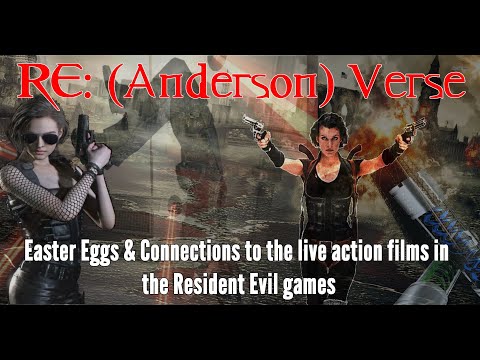 RE(Anderson)Verse - Easter Eggs & Connections to the Resident Evil Movies - in the Games!