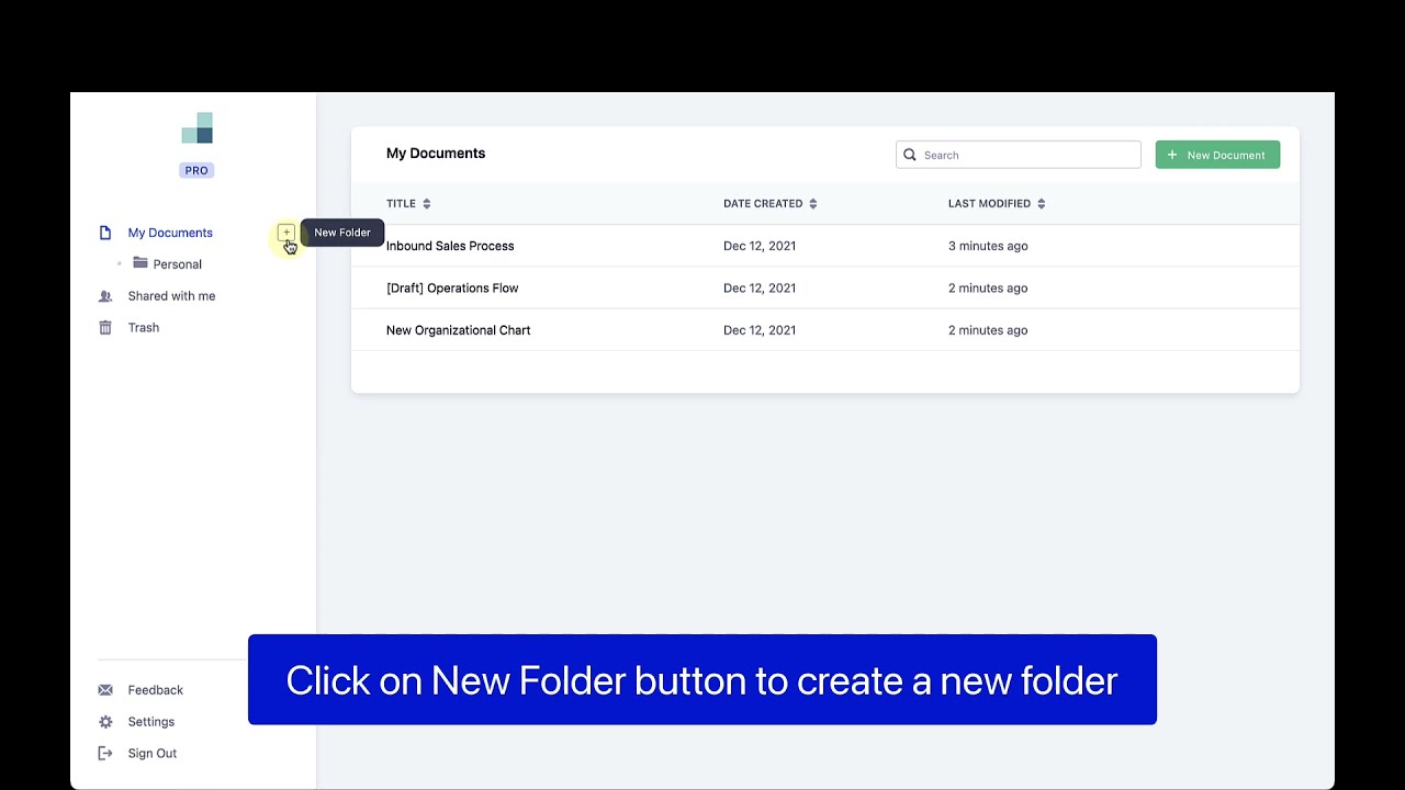Zen Flowchart Tutorials - Managing Documents & Folders