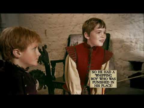 Horrible Histories Young king Edward VI's whipping boy