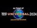 Universal Animation Studios 60 Years Logos 2024 2025