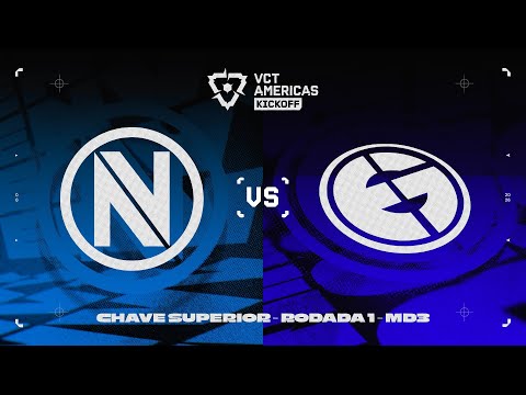 ENVY x EG | VCT Americas Kickoff 2026 | Chave Superior - Rodada 1