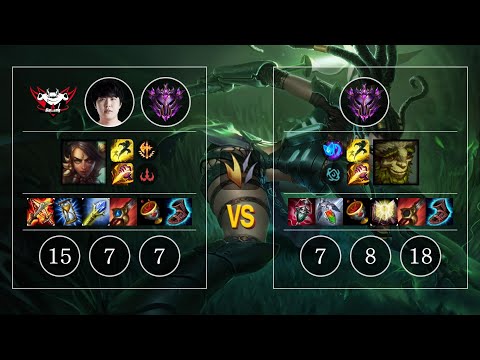 JDG Kanavi Nidalee vs Ivern Jungle - KR Master Patch 10.10